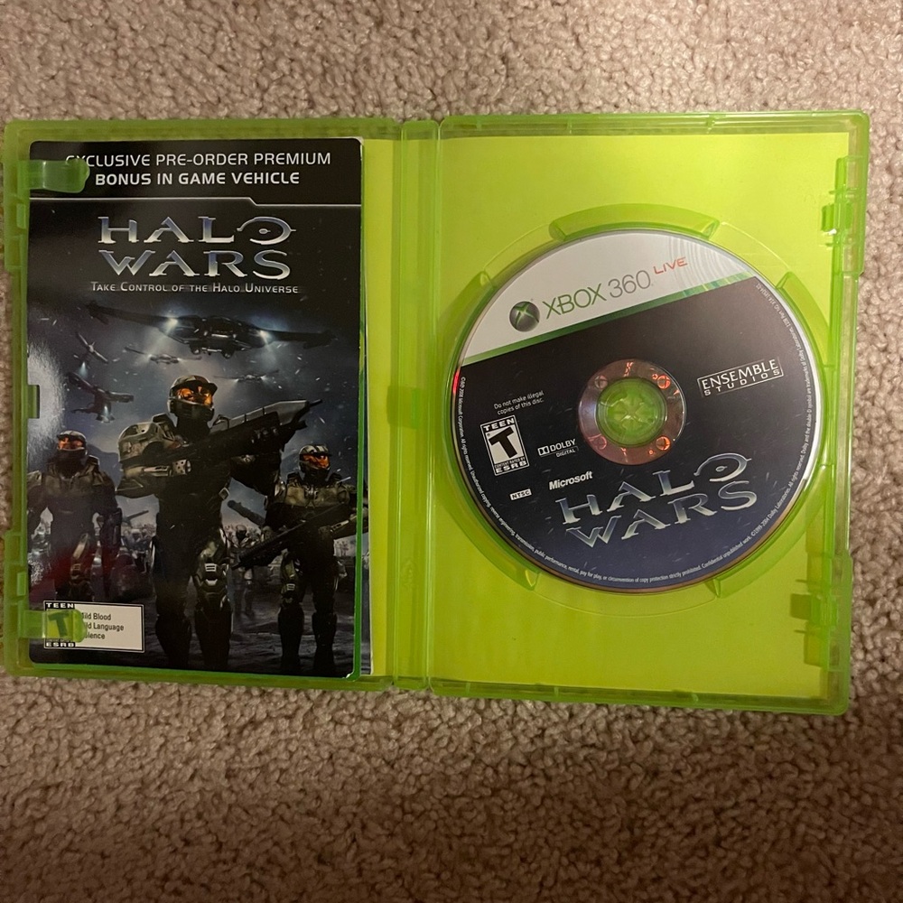Halo Wars Xbox360 game